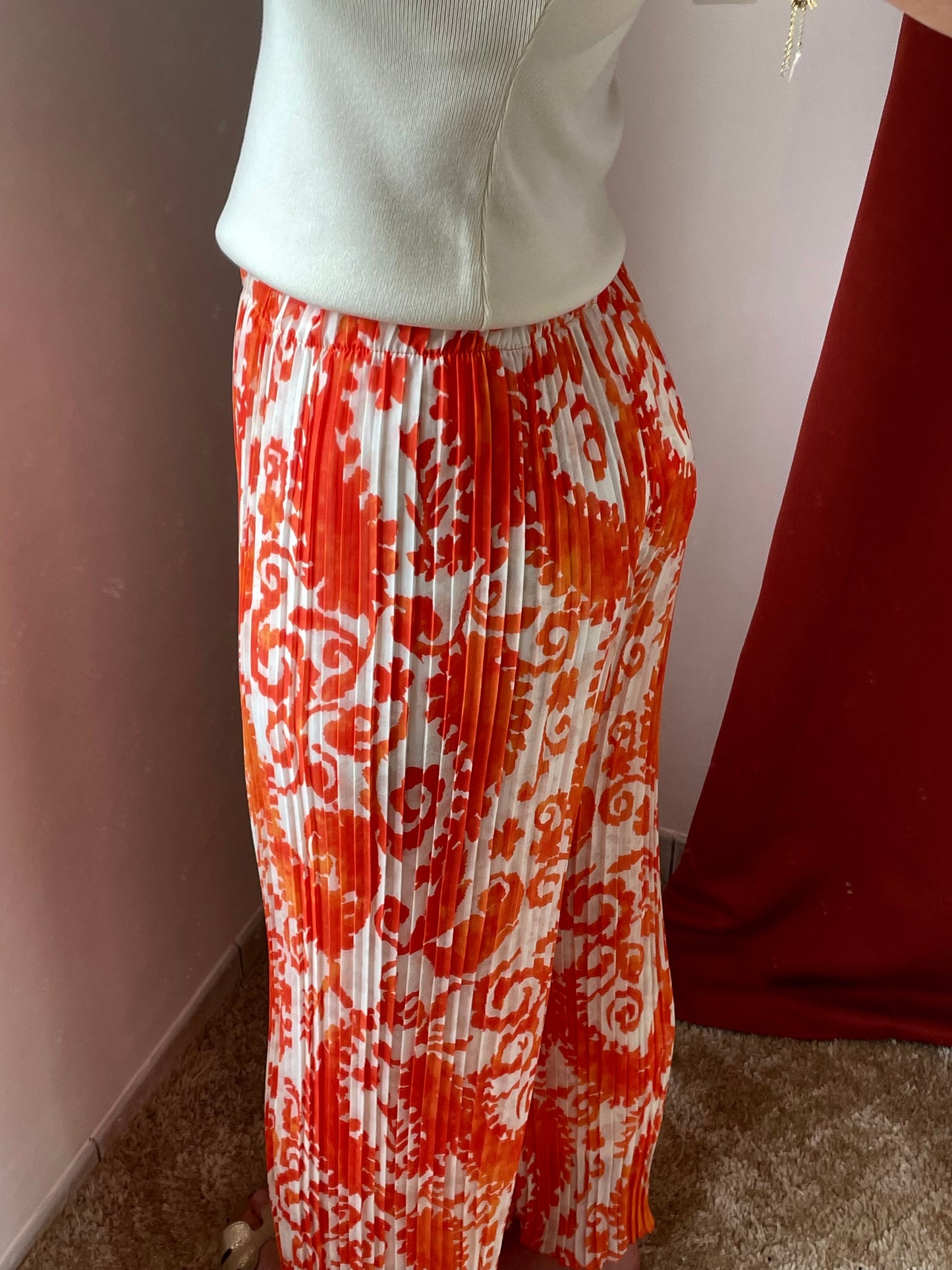 Pantalon fluide imprimé Nerola