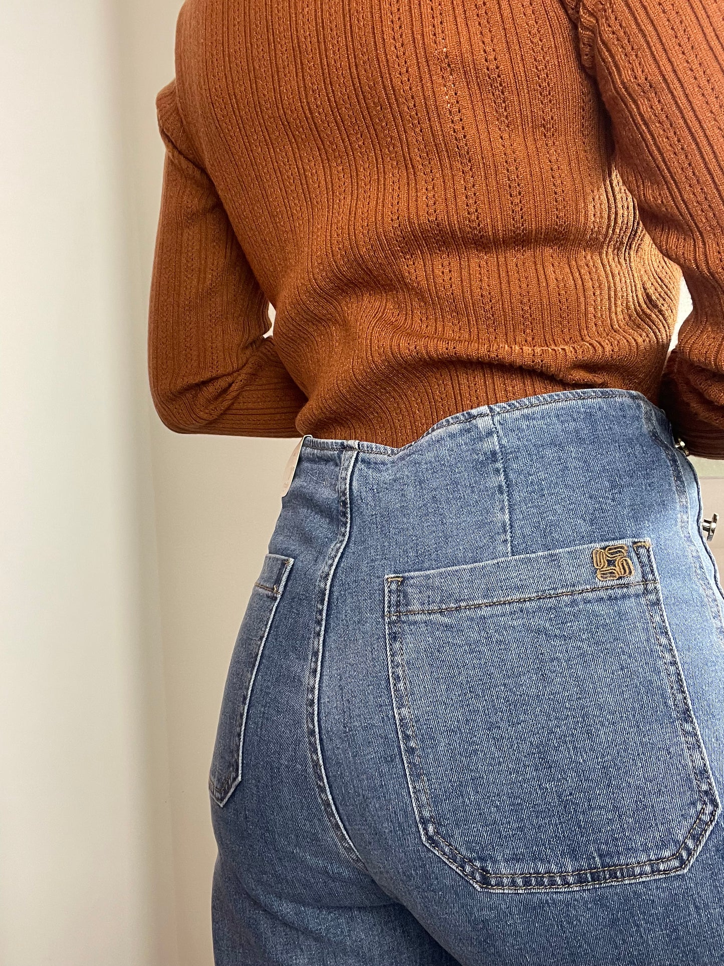 Pantalon large Nora
