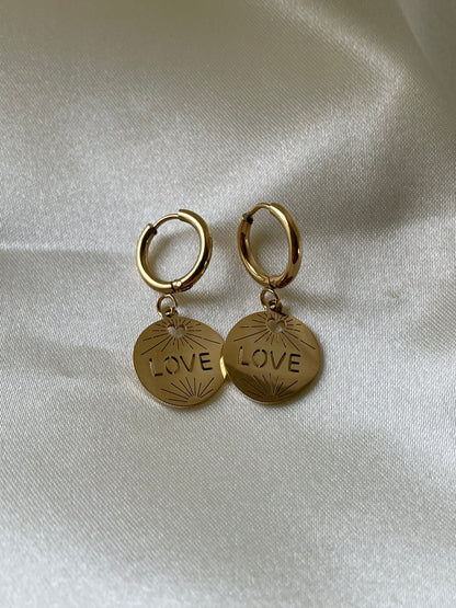 Boucles d'oreilles Love